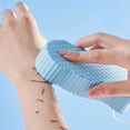 thumbnail image 2 of Soft Sponge Body Scrubber Bath Exfoliating Scrub Sponge Shower Brush Cleaner, 2 of 3
