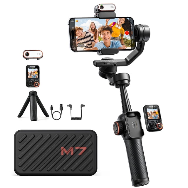 Estabilizador de cardán hohem iSteady M7 para iPhone con seguimiento por IA