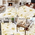 thumbnail image 5 of 5'x7' Area Rugs, Yellow Spring Floral Indoor Outdoor Area Rug for Living Room Bedroom, Summer Botanical Watercolor Vintage Washable Bathroom Rugs Kitchen Floor Carpet Mats Home Decor Aesthetic, 5 of 8