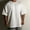 White, variant on CaiJunJia George Men's T Shirts 100% Cotton Casual Crew Neck Short Sleeve Basic Heavyweight Soft Plain Tees Classic Fit Tshirts