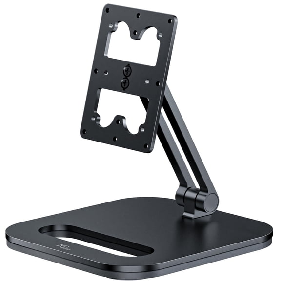 NGTeco Adjustable Employee Time Clock Stand, Universal Holder for W2, TC2, TC3, TC7, Anti-Slip Rubber Base, Sturdy & Flexible Design for Workplace Ch