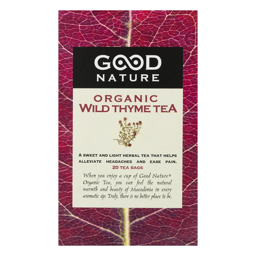 Good Nature Organic Wild Thyme Tea, 1.5 G