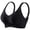 Black, variant on Minimizer Bras for Women Full Coverage Adjustable Strap Seamless Anti Sagging Side Smoothing Bra