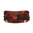 thumbnail image 2 of Lsque Magma Fire Black Dragon Pattern Sweatbands Sports Headband for Men & Women - Moisture Wicking Athletic Cotton Terry Cloth Sweatband for Tennis, Basketball, Running, 2 of 9