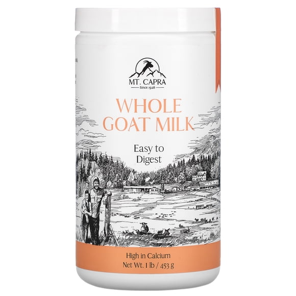 Mt. Capra, Whole Goat Milk , 1 lb (453 g)