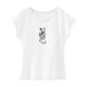 thumbnail image 1 of Camiseta para mujer de verano clásica suave y simple cuello redondo camiseta básica para el trabajo vacaciones L, 1 of 7