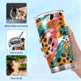 thumbnail image 6 of SKYSONIC Graffiti Color Spot Pattern 12 oz Stainless Steel Insulated Mug, Double Vacuum Insulated Travel Mug with Lid and Straw, 6 of 7