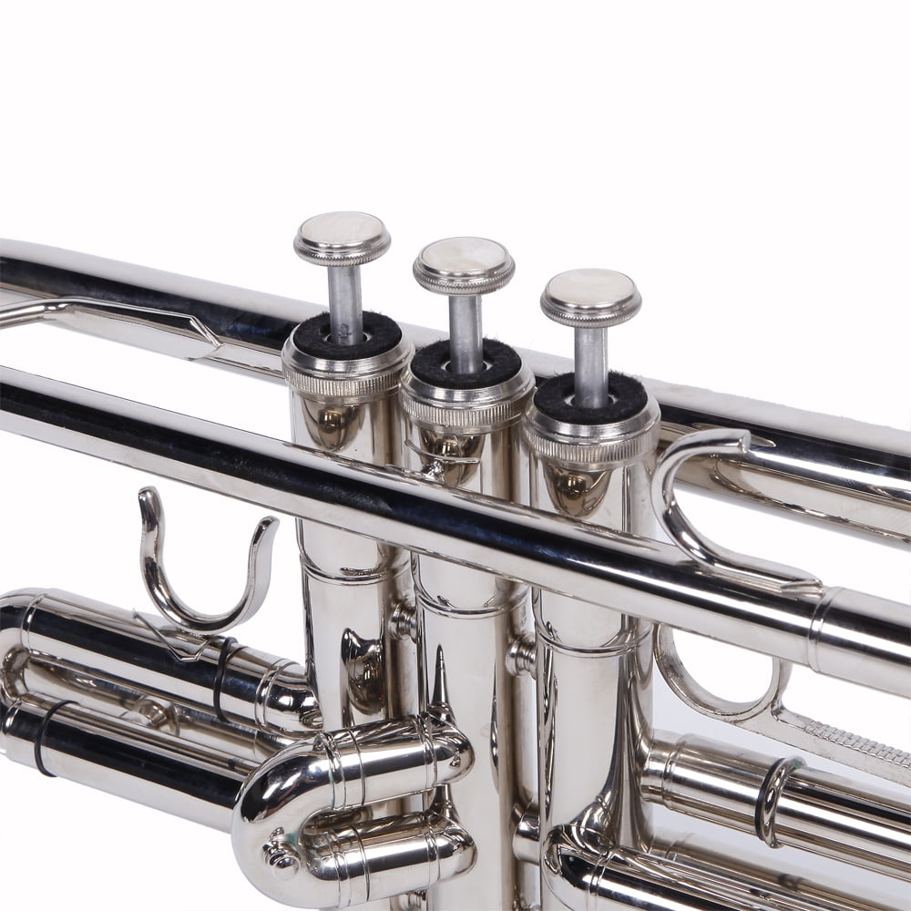 Trumpet Set for Students Beginner Bb Standard Brass Instrument ,DFITO Trumpet  with Mouthpiece Gloves Set