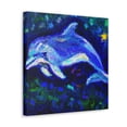 thumbnail image 5 of Dolphin Swimming Reflection - Canvas, 5 of 25
