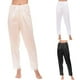 thumbnail image 5 of Pantalones de pijama femeninos Sunloudy, pantalones largos de cintura elástica con ribete de encaje de color sólido, ropa de dormir para mujer, S/M/L/XL/XXL Sunloudy  moda, 5 of 5