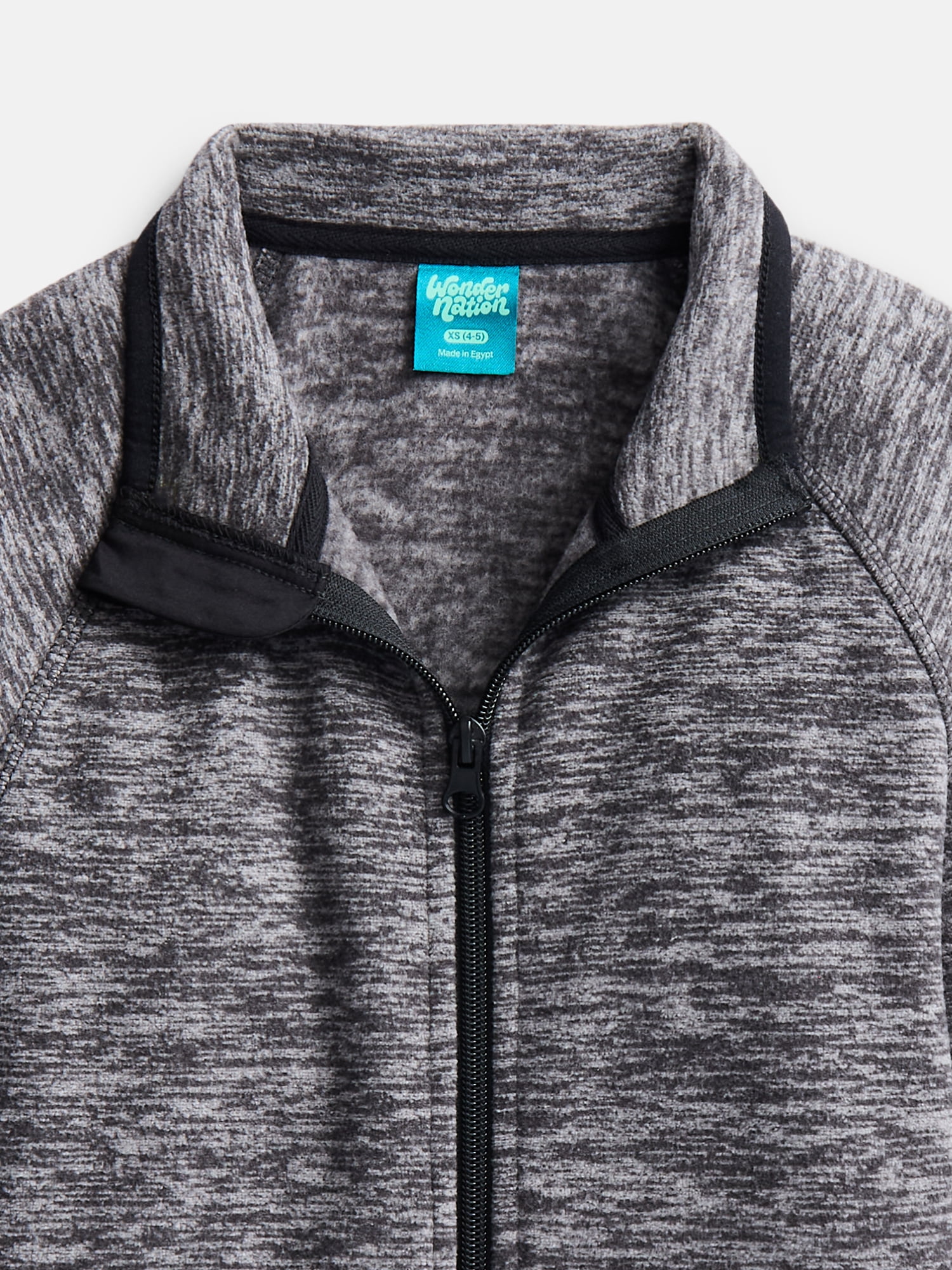 Wonder Nation Boys Microfleece Full Zip Jacket, Sizes 4-18 & Husky