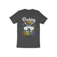 thumbnail image 6 of Rocking 100 Days of School Music Gift Item Guitar Graphic T-Shirt Funny Rocking 100th Day of School Music Gifts Tshirt, 6 of 10