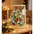thumbnail image 4 of DIY Christmas Jewelry Tree Art Kit, Decorative Holiday Craft Set, Handmade Tree Ornament Project for Adults Beginners, Tabletop Shelf Desk and Home Christmas Decor, 4 of 5
