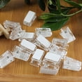 thumbnail image 2 of CSChome Clips Muraux Auto-Adhésifs Clips Muraux Transparents Taille Compacte Classeur Clips de Suspension Photo 50 Pcs, 2 of 6