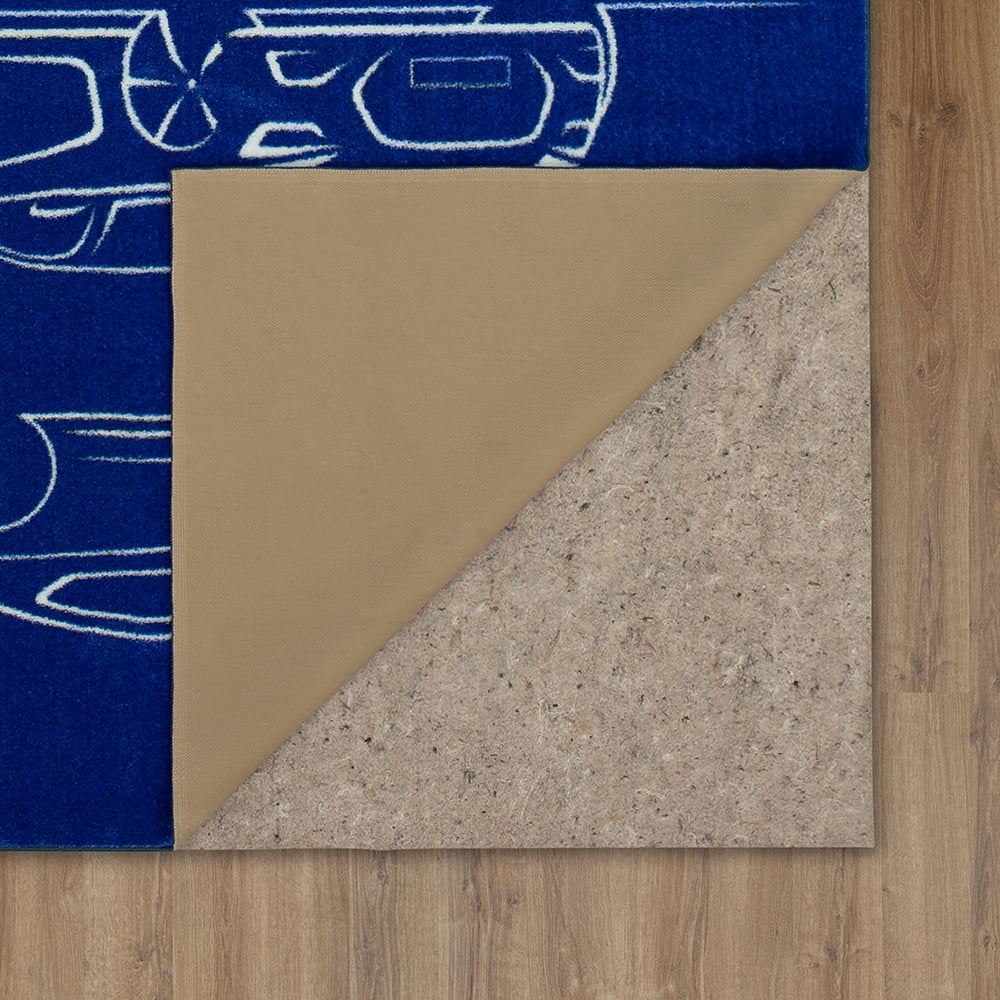 Mohawk Home Profiles Printed Indoor Area Rug in Blue, 5'x8'