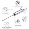 thumbnail image 4 of Kit de inyector de carne para barbacoa de acero inoxidable 304, equipado con barril de gran capacidad de 2 oz y 3 agujas de adobo profesionales Adepaton WFLD-236, 4 of 8