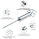 thumbnail image 4 of Kit de inyector de carne para barbacoa de acero inoxidable 304, equipado con barril de gran capacidad de 2 oz y 3 agujas de adobo profesionales Xemadio WFLD-236, 4 of 8