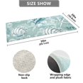 thumbnail image 3 of Seashells Algae Bubbles Bathroom Rug Non Slip Bathroom Mats Entry Door Soft Carpets for Kitchen Bedroom Living Room 39x20 inch, 3 of 7