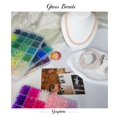 thumbnail image 4 of Kit de fabricación de pulseras Gaspletu con perlas de vidrio, 96 colores, 2500 unidades, 4 of 6