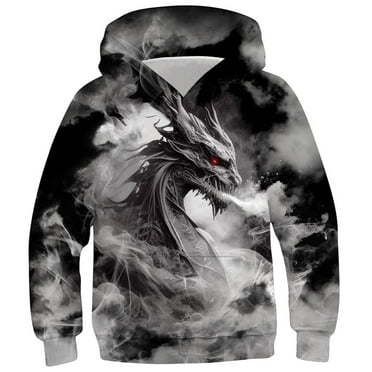 Nrmvnmi Kid Hoodies Boys Sweatshirts for Girls 3D Prints Pullover