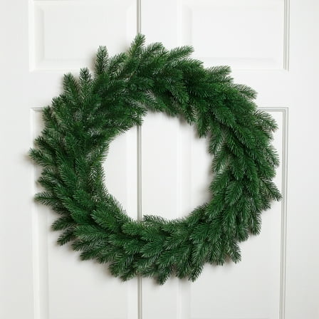 Northlight Real Touch ™ Evergreen Pine Artificial Christmas Wreath - 24" - Unlit