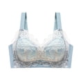 thumbnail image 3 of Full Coverage plus size bras for women lace sexy Push-Up Bralette Breathable Everyday bra, 3 of 7