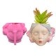 thumbnail image 1 of Women for Head 3D Flowerpot Epoxy Resin Mold Candle Concrete Plaster Silicone Mo, 1 of 4