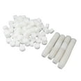 thumbnail image 2 of 100-Piece Set of White Net Cups with Sponges for Hydroponics - Breathable Plastic Garden Plant Net Pots, 2 of 7