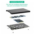 thumbnail image 3 of M.2 NGFF Msata SSDs To SATA3.0 2.5inch SSDs Enclosure Hard Disk Case Enclosure M.2 SSDs Adapter for 2230 2242 2260 2280, 3 of 10