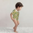 thumbnail image 5 of Rocae Snake And Floral for Baby Climbing Clothes Soft Baby Romper for Active Infants Comfortable and Breathable Crawling Jumpsuit Unisex Baby Outfit, 5 of 8