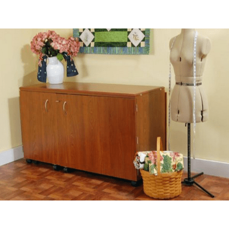 Kangaroo Kabinets Aussie Sewing Cabinet Teak