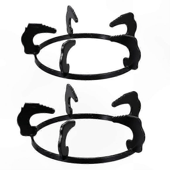2 Pieces Wok Ring Stove Adapter for Gas Cooktops & Range Trivets Support Stands