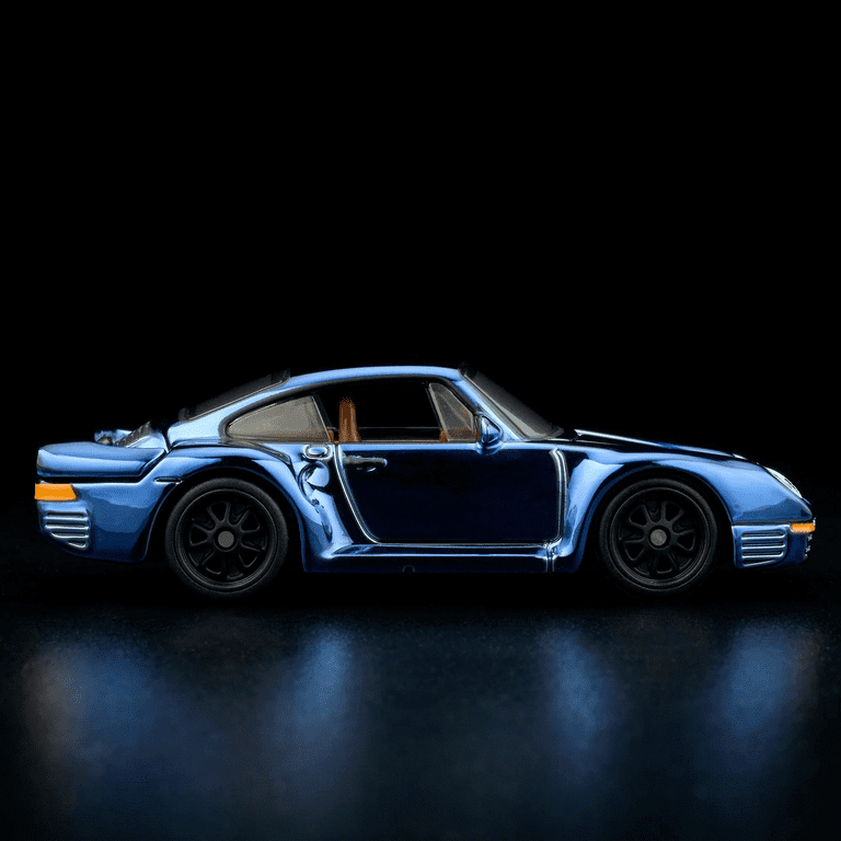 Hot Wheels Porsche 959 Blue RLC Exclusive Collectors Red Line