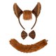 thumbnail image 3 of Diadema de caballo, accesorio fotográfico, para el cabello para carnaval, actuación en escenario, fiesta de cosplay 3 piezas, 3 of 9