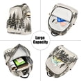 thumbnail image 5 of FORMRS Mini Backpack Purse for Women Travel Daypack Casual Shoulder Bag, Hand Drawn Christmas Trees, 5 of 7