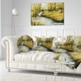 thumbnail image 1 of Brook in Autumn Oil Painting - Landscape Painting Canvas Print, 1 of 3