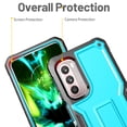 thumbnail image 3 of FITO For Moto G Stylus 5G 2022 Case, Phone Case with Screen Protector and Kickstand (Blue), 3 of 7