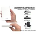 thumbnail image 5 of Avolusion HD250U3-WH 500GB USB 3.0 Portable XBOX One External Gaming Hard Drive (XBOX Pre-Formatted, White) - 2 Year Warranty, 5 of 6