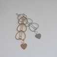 thumbnail image 2 of Corazón Pinza De Pelo Horquilla De Oro Corazón Gota Pelo Barrette Amor Corazón Hairclips Horquillas Corazón Hueco Accesorios Para El Cabello Para Las Mujeres Y Niña Tocado, 2 of 5