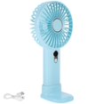 thumbnail image 3 of Handheld Fan Sky-Blue for Cooling Use Portable USB Charging Fan, 3 of 5