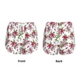 thumbnail image 6 of Goofa Lilies Flowers Printed Women 2 in 1 Running Shorts,Quick Dry Athletic Workout Shorts,High Waisted Athletic Shorts with Liner Pockets-XX-Large, 6 of 9
