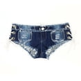 thumbnail image 2 of Minnieouse Sexy Denim Shorts Low Waist Club Clothing Women Female Vacation Girls Hot Party Beach Pants Workout Cotton Jeans Type2, 2 of 6