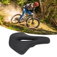 thumbnail image 1 of Bike Saddle, 5 Lighting Modes  Bike Cushion Waterproof Streamlined Design Shock Absorbing Soft with Tail Light for Mountain Bikes, 1 of 8