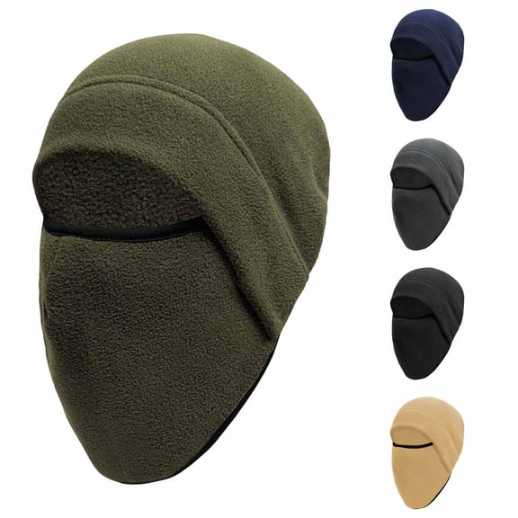 TIANZEN Winter Cycling Face With Full For Cold Weather Outdoor Activities Skiing Windproof Headwear Mens Lumber