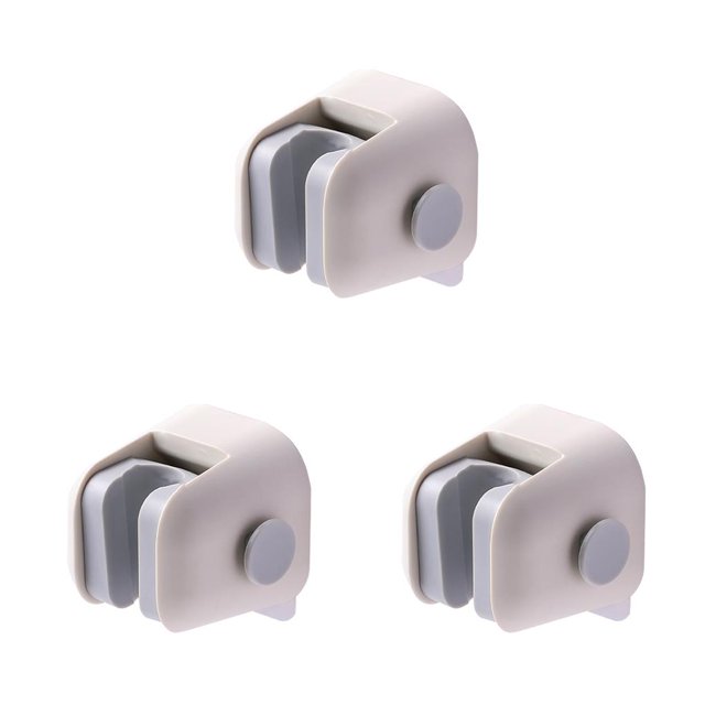 Billuyoard Base de boquilla ajustable ABS, soportes de montaje para cabezal de ducha, grifo con ventosa fuerte, soporte fijo, suministros de baño Type1 NO1 Billuyoard CBP049706