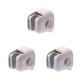 thumbnail image 3 of Bearachild Base de boquilla ajustable ABS, soportes de montaje para cabezal de ducha, grifo con ventosa fuerte, soporte fijo, suministros de baño Type1 NO1 Bearachild CBP049706, 3 of 6