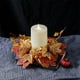 thumbnail image 5 of Xihbxyly Candelabro de Halloween, Diseño de Hoja de Arce Naranja y Blanca, Material de Pvc Realista, Decoración de Mesa para Halloween y Acción de Gracias, Uso Multiescena, Tamaño 25 X 25 X 5 Cm, 5 of 7