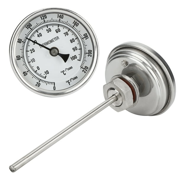 Indicador De Temperatura Del Hervidor, Termómetro, 5,3 Pulgadas De 0 °F A 220 °F Para Hervidor De Fermentador De Cubo De Olla ANGGREK Otros