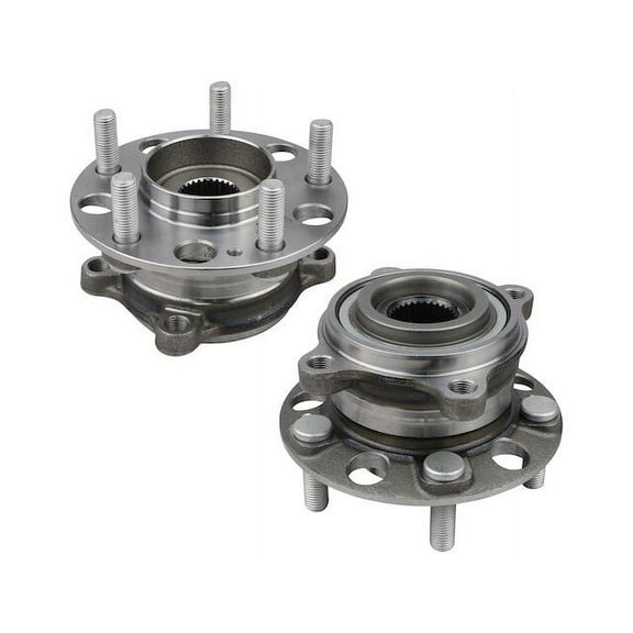 Rear Wheel Bearing Hub Assembly - Set of 2 - Compatible with 2009 - 2014 Hyundai Genesis Sedan 2010 2011 2012 2013