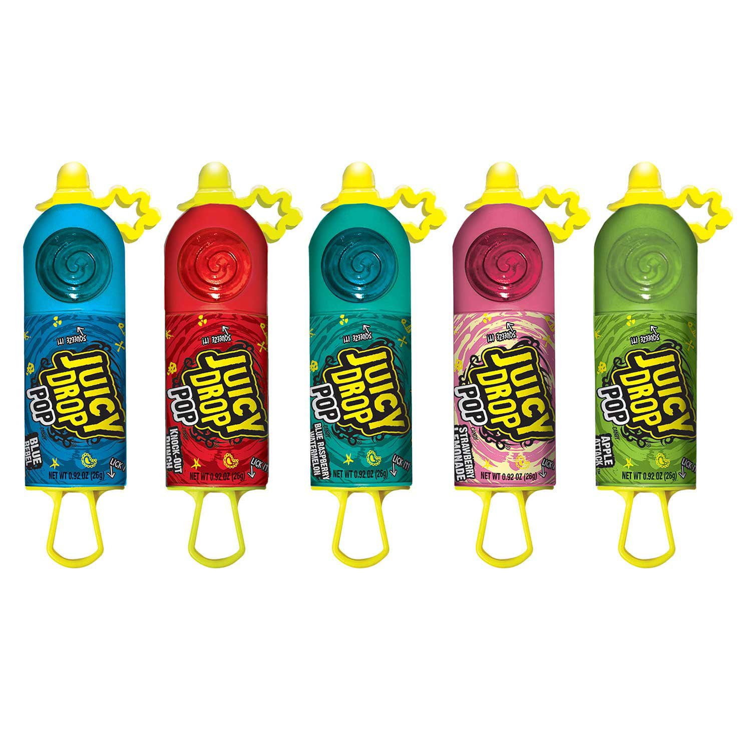 【CRDH×CNP 80%】復活のJUICY JOLLY 1ml Juicy Drip Drop Sour Gummy Candy - Halal, Individually Wrapped